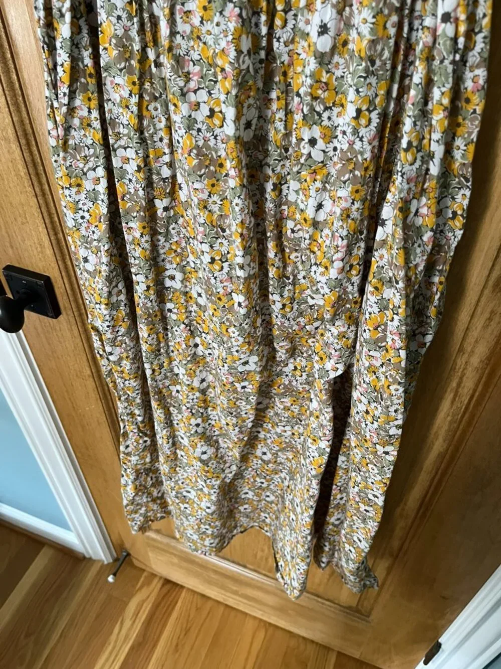 Frye x Anthropologie | Alice Floral Maxi Dress | 100% Cotton Size Medium - Picture 12 of 13